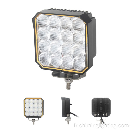 Vente en gros 4 pouces 50w de travail de travail Barre de barre hors route 4x4 Fog Light Driving Light lampe